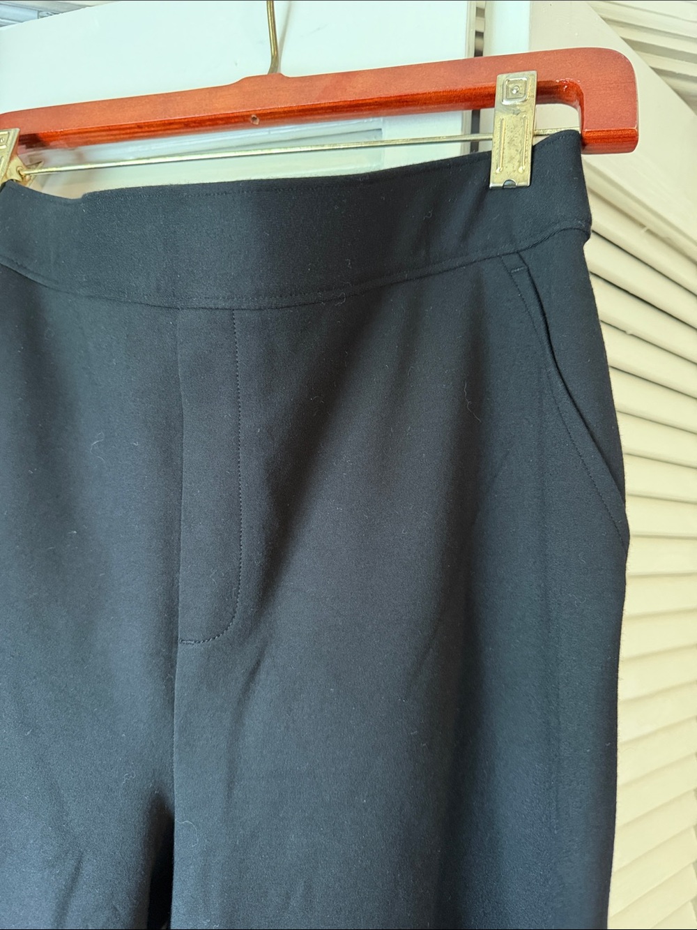 SPANXsupersmooth™ PerfectFit Ponte Wide Leg Pant Black | Medium - Picture 11 of 12